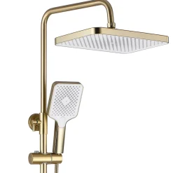 Colonne De Douche Mécanique|Rea Kit De Douche My2061-77Gg Hass Brush Gold 40,5X26,5X122Cm