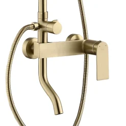 Rea Kit De Douche My1902-77Gg Storm Brush Gold 45X19X144Cm