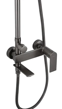 Colonne De Douche Mécanique|Rea Kit De Douche My1902-78H Storm Titanium 19X23X136Cm
