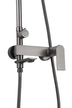 Colonne De Douche Mécanique|Rea Kit De Douche My1902-78H Storm Titanium 19X23X136Cm