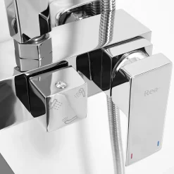 Colonne De Douche Mécanique|Rea Kit De Douche Navaro Chrome 14,5X21,5X119,5Cm