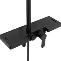 Colonne De Douche Mécanique|Rea Kit De Douche Santos Black 13,5X40X117Cm