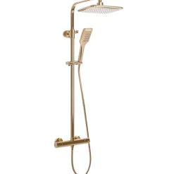 Rea Kit De Douche Tom Thermostat Gold 7X27,5X120Cm