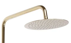 Colonne De Douche Mécanique|Rea Kit De Douche Vincent Thermostat Gold 27,5X27X123,5Cm