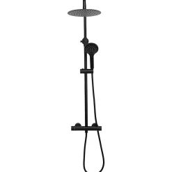 Rea Kit De Douche Vincent Thermostat Black 35X27X123,5Cm