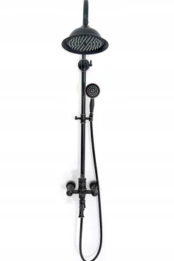 Rea Kit De Douche Vintage Black 46,5X20,5X137Cm
