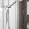Hansgrohe Kit de douche sans robinetterie avec douchette 3 jets + flexible + barre réglable Croma Select S Vario