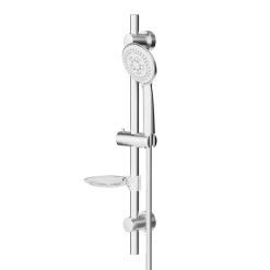 Colonne De Douche Sans Robinetterie|GoodHome Kit de douche sans robinetterie 5 jets Kielder chromé