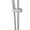 Grohe Kit de douche sans robinetterie avec douchette 2 jets + flexible + barre réglable, chrome, Vitalio Start 100