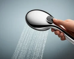 Colonne De Douche Sans Robinetterie|Grohe Kit de douche sans robinetterie avec douchette + flexible + barre chrome, Vitalio Start