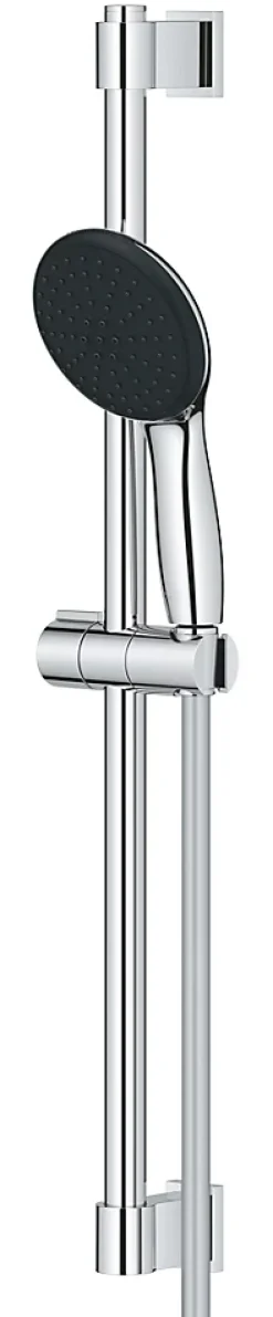 Colonne De Douche Sans Robinetterie|Grohe Kit de douche sans robinetterie avec douchette + flexible + barre chrome, Vitalio Start