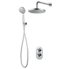 Colonne De Douche Encastrable|GoodHome Kit de douche thermostatique à encastrer chrome Cavally