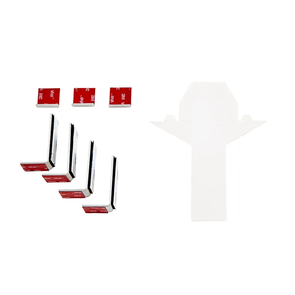 Kit de fixations de plinthe à carreler pour receveur de douche à poser, amovible, GoodHome Brosna