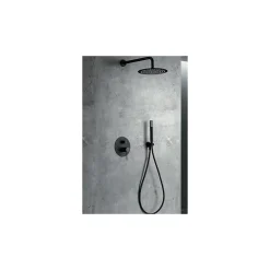 Imex Products Kit douche encastrable laitonacier PVD or rose mitigeur 2 voies tête 25 cm