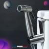 Magnifiak Kit Douchette WC avec Robinet 3 voies (Brevet Déposé) - Marque Française - Qualité supérieure - Expert WC