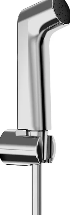 Accessoire De Robinet|Hansgrohe Kit hygiène WC 1 jet avec support et flexible, chrome, EcoSmart