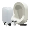 Urinoir|Ti'Pi Kit spécial jardin : urinoir mural sans eau et bidon de récupération 25L - Valorisation de l'urine comme engrais - Blanc