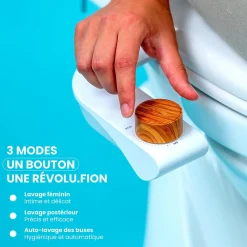 Bidet|Boku Kit WC japonais à poser - Bidet - autonettoyant - non électrique