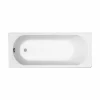 Kolo by Geberit Opal Plus 160 x 70 cm Baignoire droite avec pieds 180 L en acrylique, blanc (XWP1260000)