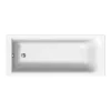 Baignoire Droite|Geberit KOLO by Rekord 160 x 70 cm Baignoire droite avec pieds en acrylique, blanc (XWP1660000)