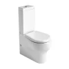 Kiamami Valentina La Cuvette Des Toilettes Avec Réservoir De Chasse D'eau Monobloc Et Installation De La Chasse D'eau.