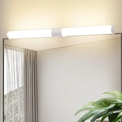 Nettlife Lampe de miroir de salle de bain LED 40 cm 6 W IP44 4 000 K