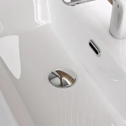 Lavabo|Nature Pro Lavabo à Poser Blanc Vasque Suspendu en Céramique Lave Mains Rectangulaire de Qualité pour Salle de Bain 51x36x13cm