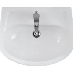 Sanindusa Lavabo 55cm Aveiro céramique traditionnelle Cetus blanc