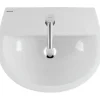 Lavabo|Sanindusa Lavabo 55cm mural céramique traditionnelle Aveiro Easy blanc