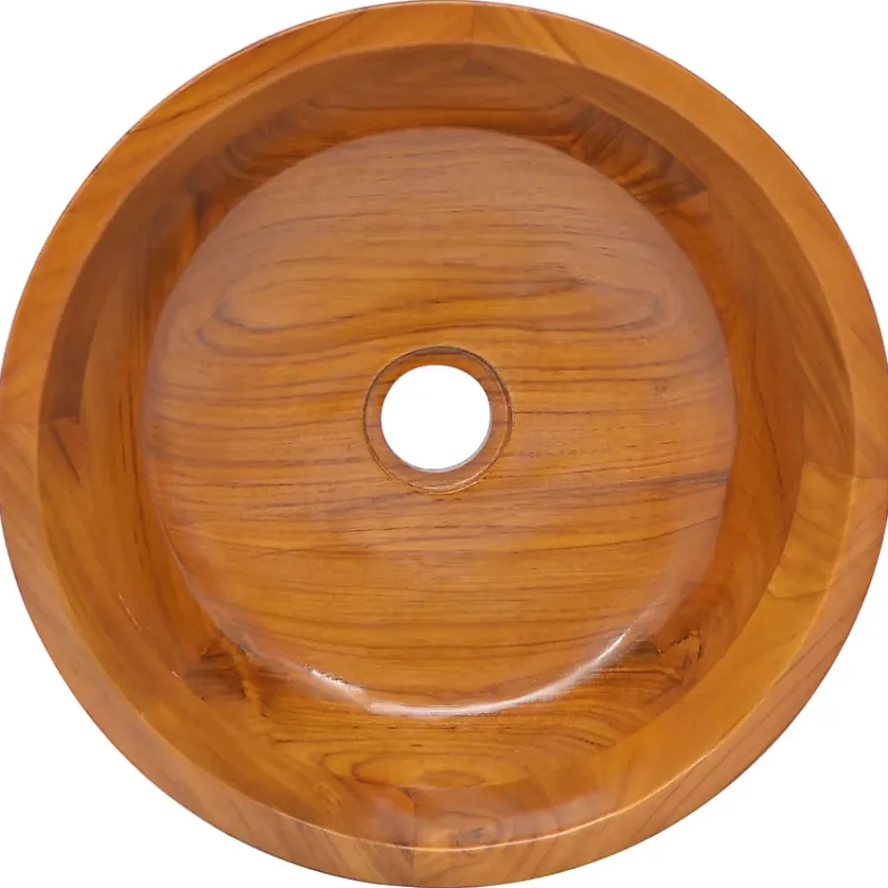 Lavabo|Helloshop26 Lavabo de salle d'eau vasque à bois