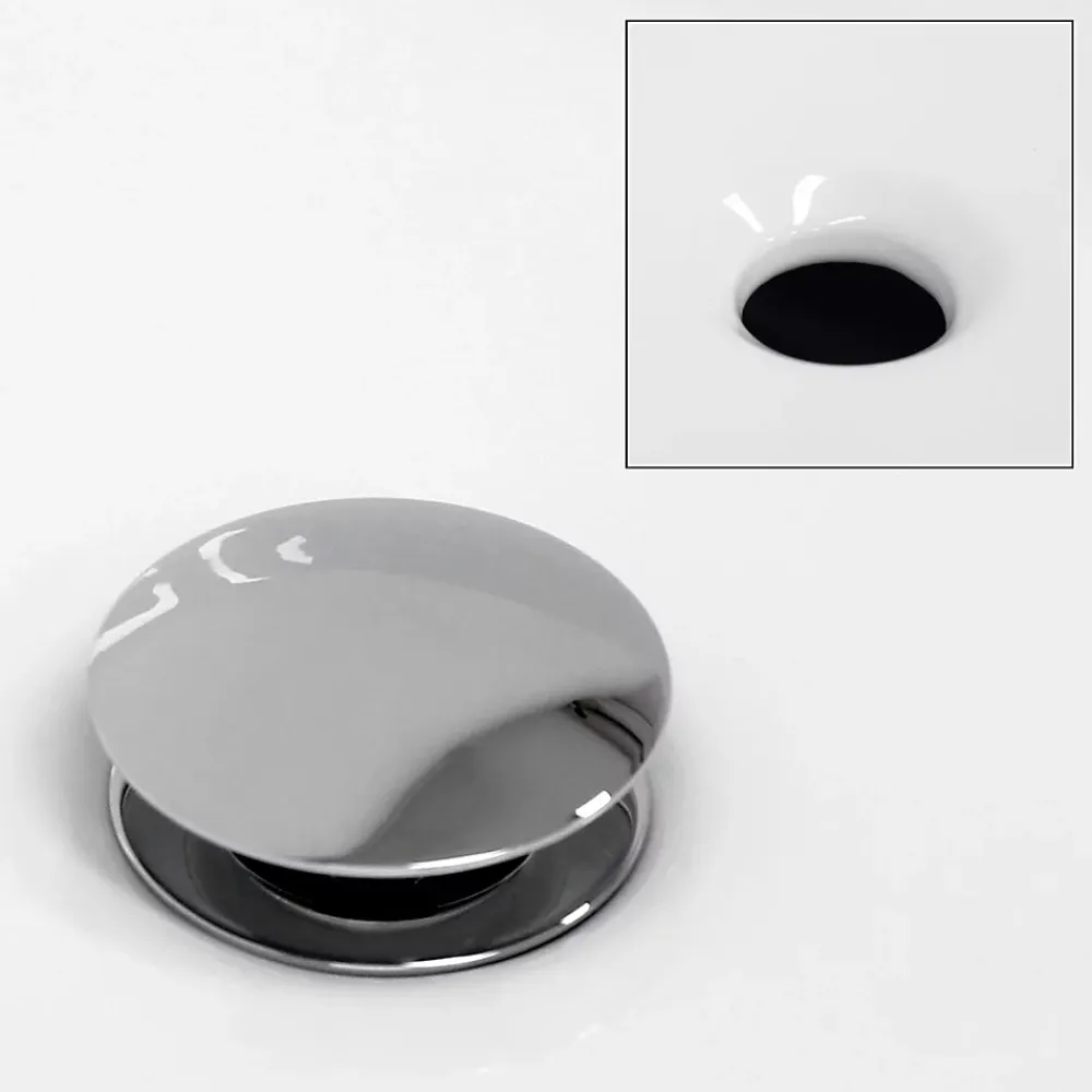 ECD Germany Lavabo en ceramique blanc vasque a poser rond Evier design moderne 400x400mm