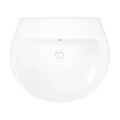 Lavabo|GoodHome Lavabo en céramique blanc brillant l.55,5 x H.19,1 x P.47,2 cm Tasi