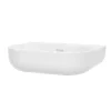 Lavabo|GoodHome Lavabo en céramique, blanc, l.55 cm Cavally