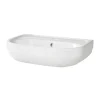 GoodHome Lavabo en céramique blanche l.57 cm Cavally