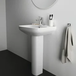 Ideal Standard Lavabo en porcelaine vitrifiée blanche l.50 x H.18 x P.44 cm,