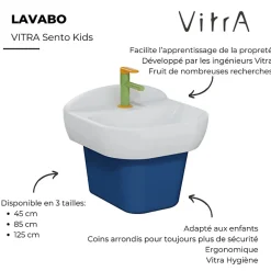 Vitra Lavabo pour enfant Sento Kids 45 cm