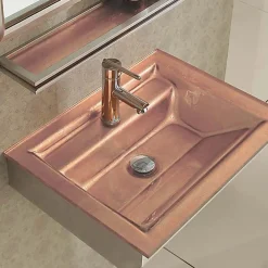 Wikao Lavabo suspendu en verre Quarto