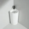 Rue Du Bain Lavabo Totem Angle 45x85 cm - Céramique - Laos