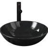 Lavabo|Helloshop26 Lavabo vasque salle de bain diamètre verre transparent