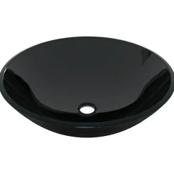 Lavabo|Helloshop26 Lavabo vasque salle de bain diamètre verre transparent