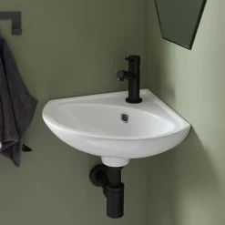 Lavabo|Planète Bain Lave mains d 'angle à suspendre