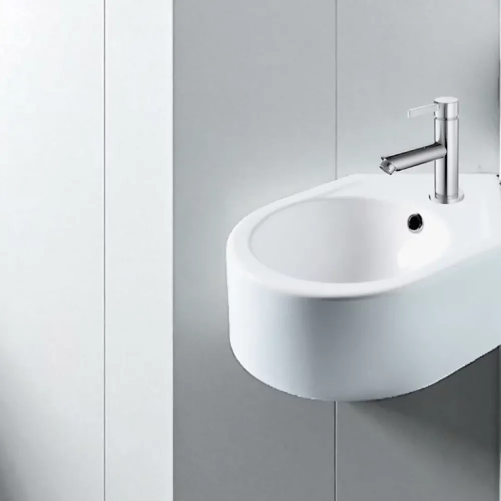 Lavabo|Planète Bain Lave mains d'angle à suspendre Jasmin