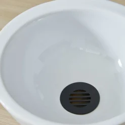 Plan Vasque Lave-Mains|Planète Bain Lave mains design en bol blanc