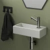 Planète Bain Lave mains rectangle design blanc