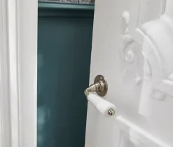 Homesight Lave-mains à suspendre en céramique rectangulaire terrazzo Savy