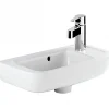 Lavabo|Sanindusa Lave-mains porcelaine vitrifiée mural 50x23 Look blanc