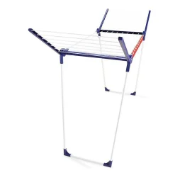 Etendoir À Linge|Leifheit 81620 Sechoir sur pied Pegasus 160 Solid Slim, sechoir a linge 16 metres, pliable pour exterieur + interieur