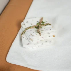 Sevira Kids Lingettes bébé lavables 8 pièces Sidonia