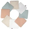 Serviette De Toilette|Sevira Kids Lingettes bébé lavables en lin 8 pièces