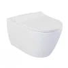 Wc Suspendu|Livea Bello Cuvette seule sans abattant, sans bride, Blanc (1295-001)